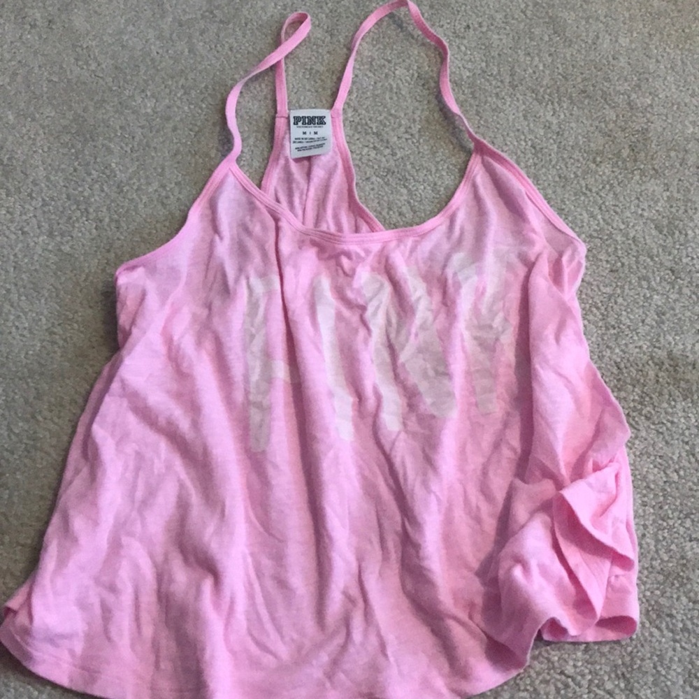 Pink tank top